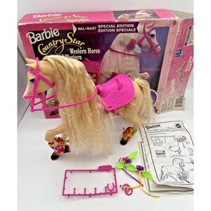 Barbie Country Star Western Horse #12271 Mattel Special Edition 1994